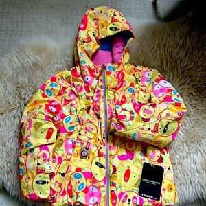 Obermeyer brand new girls jacket size 7
